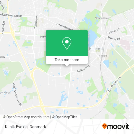 Klinik Evexia map