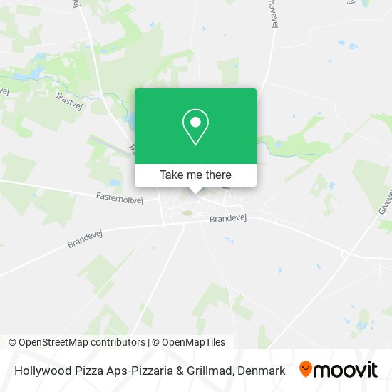 Hollywood Pizza Aps-Pizzaria & Grillmad map