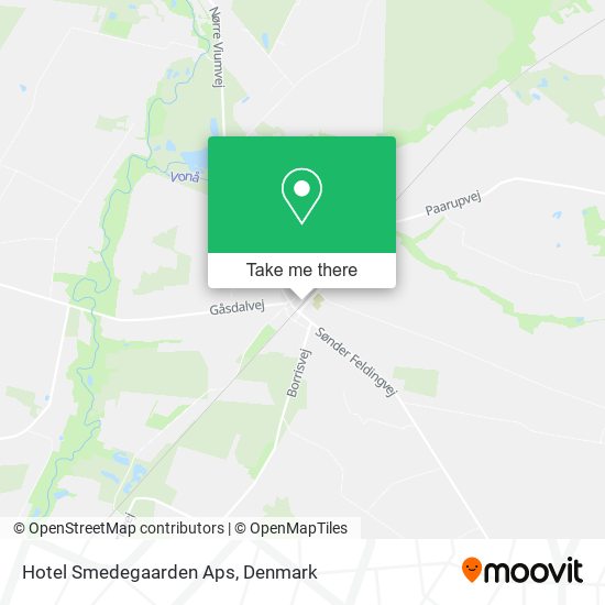 Hotel Smedegaarden Aps map