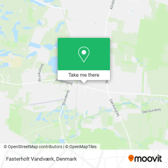 Fasterholt Vandværk map