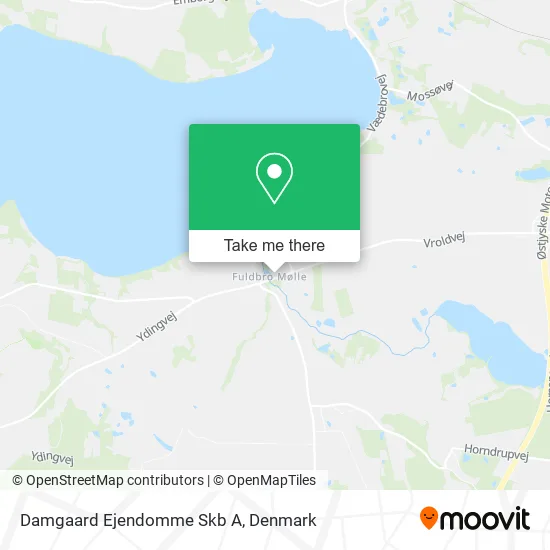 Damgaard Ejendomme Skb A map