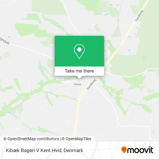 Kibæk Bageri V Kent Hvid map