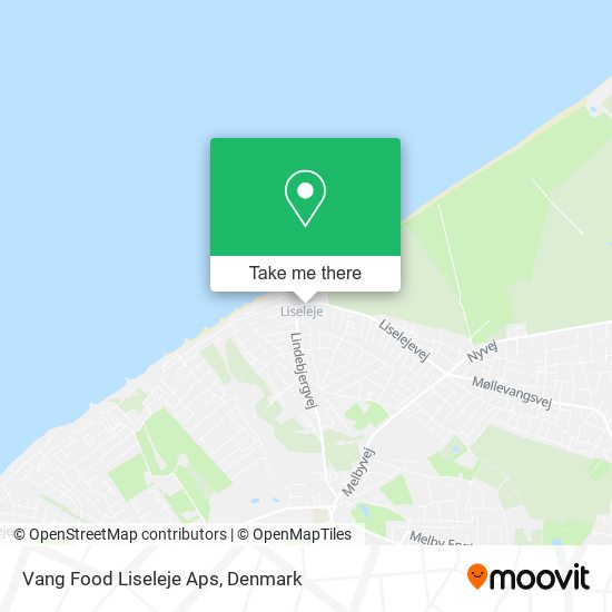 Vang Food Liseleje Aps map