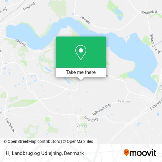 Hj Landbrug og Udlejning map