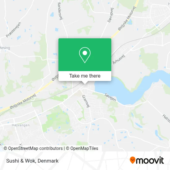 Sushi & Wok map