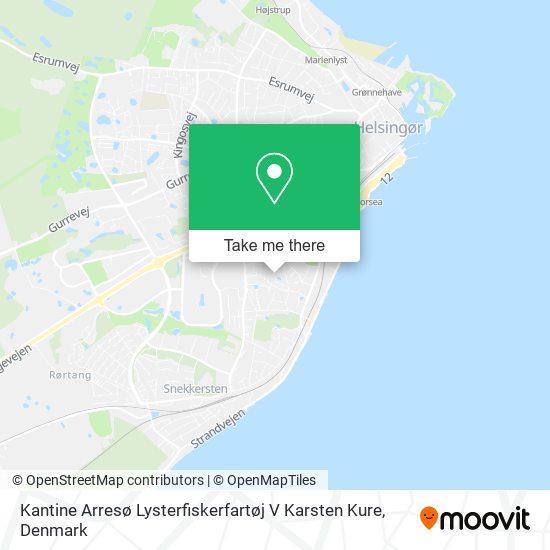 Kantine Arresø Lysterfiskerfartøj V Karsten Kure map