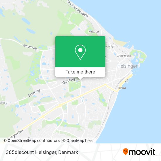 365discount Helsingør map