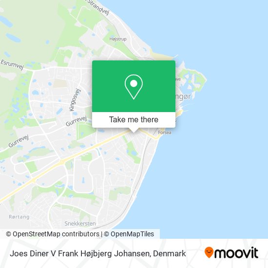 Joes Diner V Frank Højbjerg Johansen map