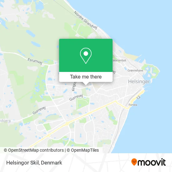 Helsingor Skil map
