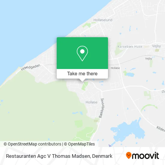 Restauranten Agc V Thomas Madsen map