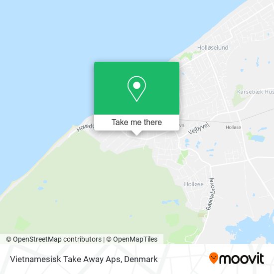 Vietnamesisk Take Away Aps map