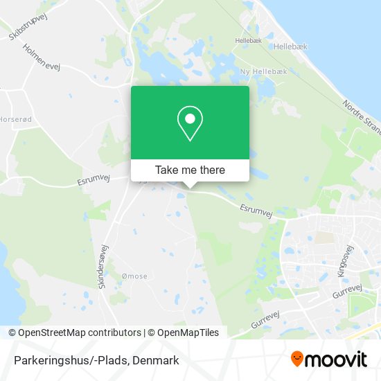 Parkeringshus/-Plads map