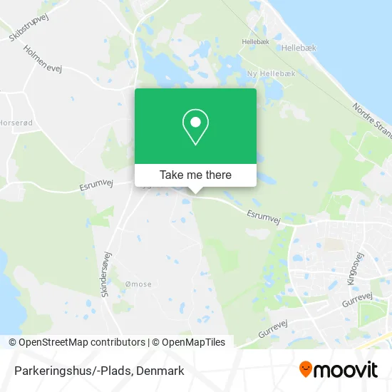Parkeringshus/-Plads map
