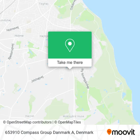 653910 Compass Group Danmark A map