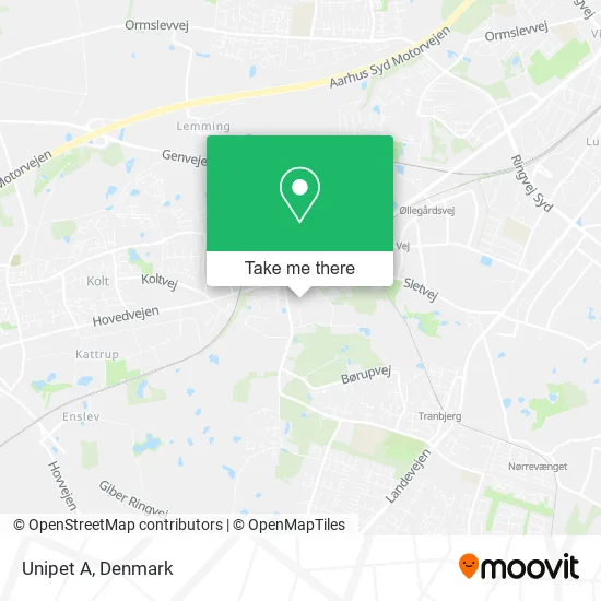 Unipet A map