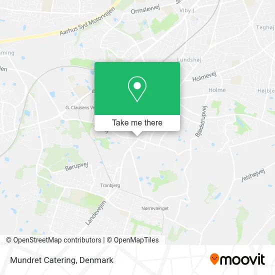 Mundret Catering map