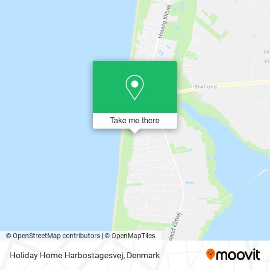 Holiday Home Harbostagesvej map