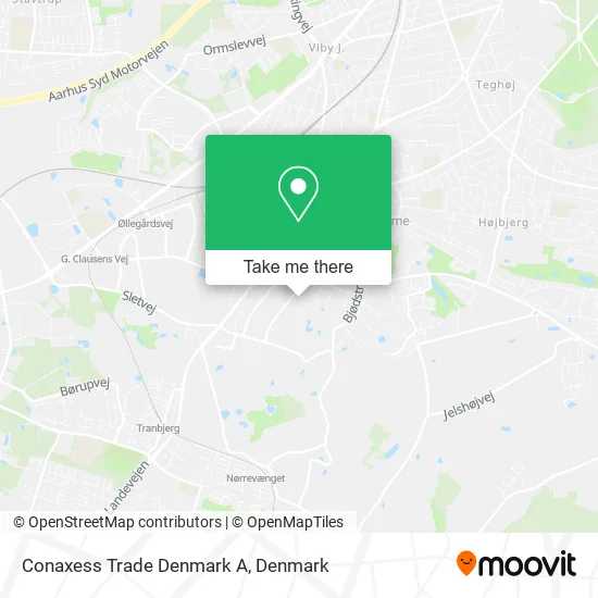 Conaxess Trade Denmark A map