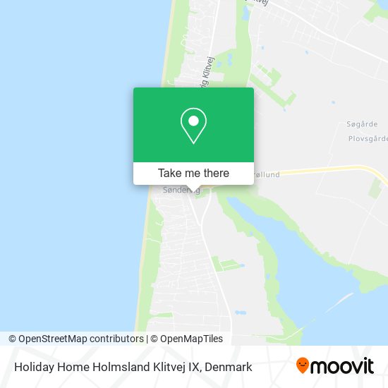 Holiday Home Holmsland Klitvej IX map