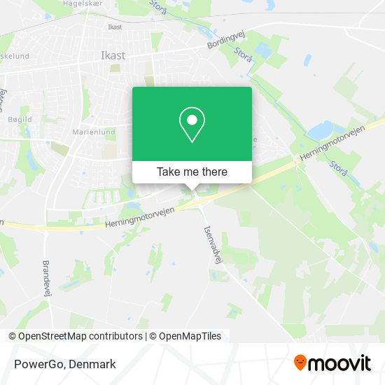 PowerGo map