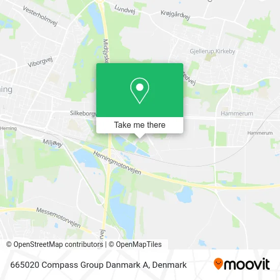 665020 Compass Group Danmark A map