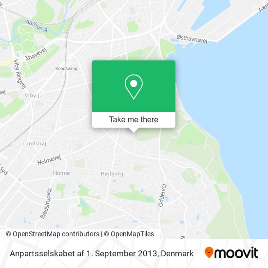 Anpartsselskabet af 1. September 2013 map