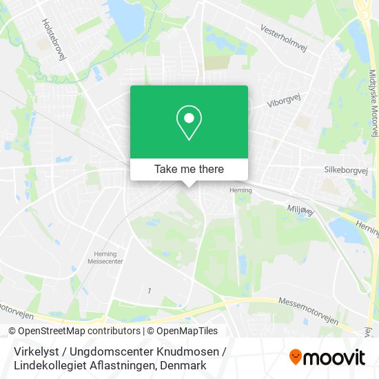 Virkelyst / Ungdomscenter Knudmosen / Lindekollegiet Aflastningen map