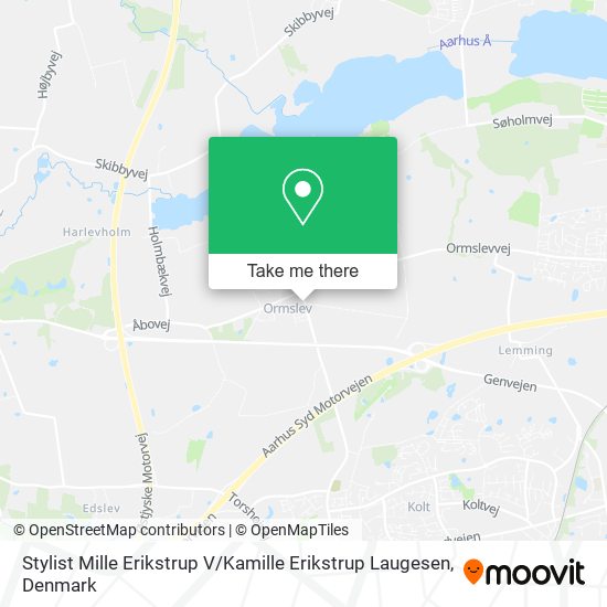 Stylist Mille Erikstrup V / Kamille Erikstrup Laugesen map