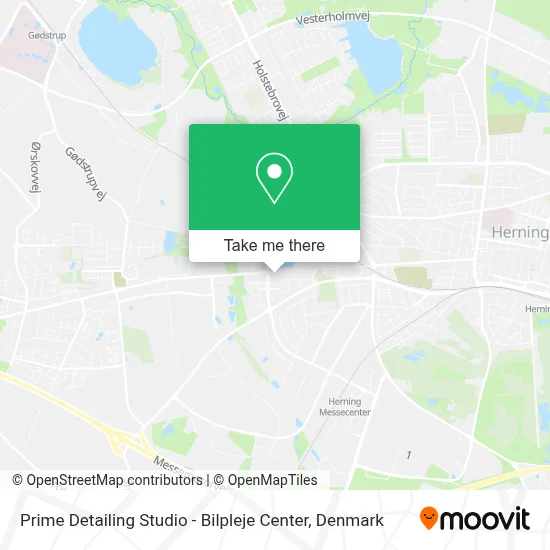 Prime Detailing Studio - Bilpleje Center map