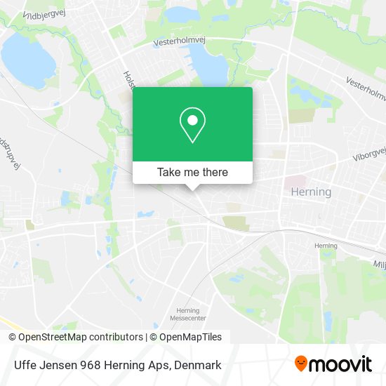 Uffe Jensen 968 Herning Aps map
