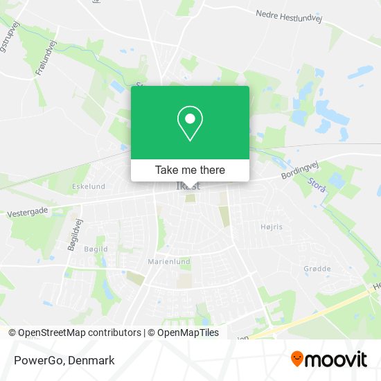 PowerGo map