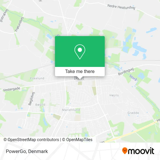 PowerGo map