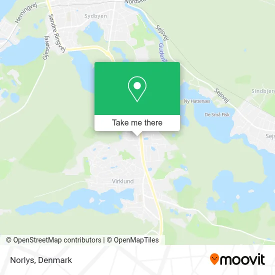 Norlys map