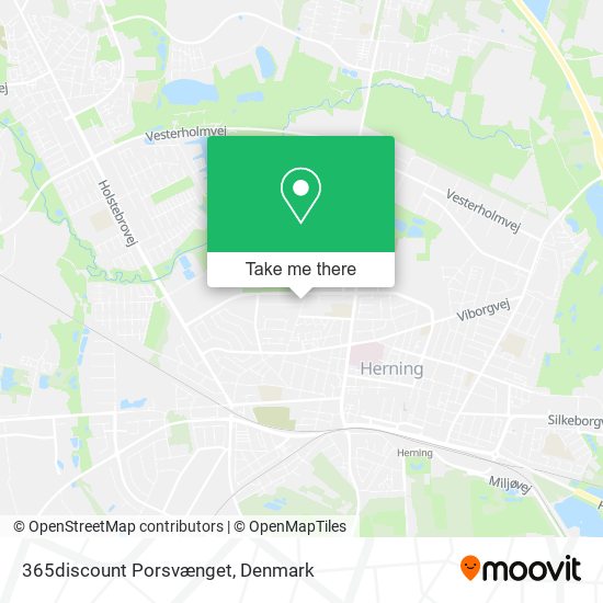 365discount Porsvænget map
