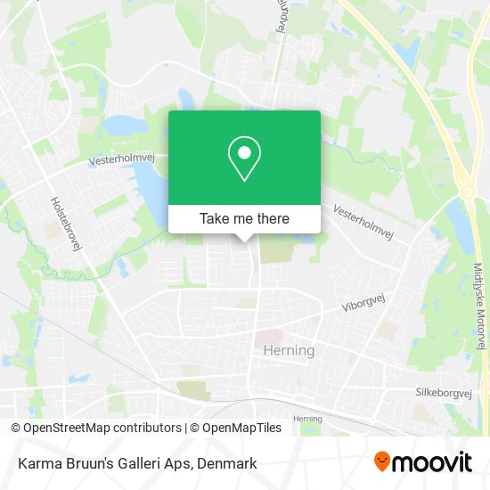Karma Bruun's Galleri Aps map