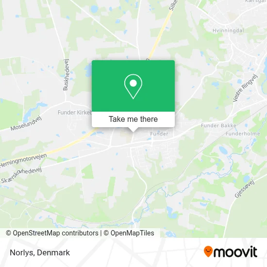 Norlys map