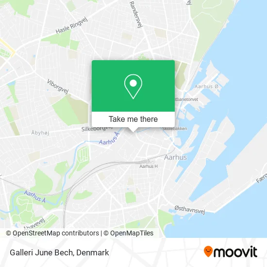 Galleri June Bech map