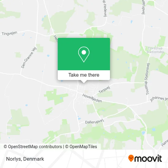 Norlys map