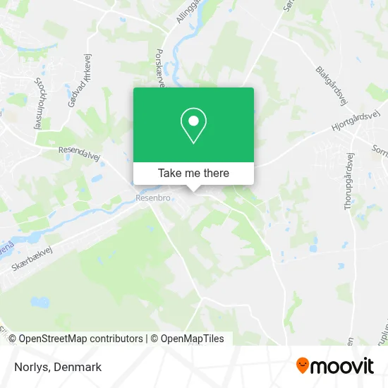 Norlys map