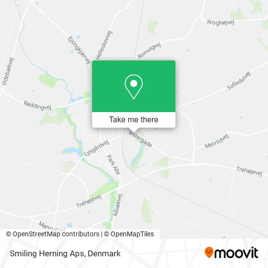 Smiling Herning Aps map