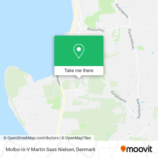 Molbo-Is-V Martin Sass Nielsen map