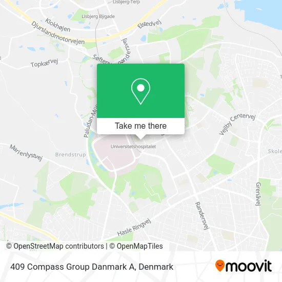 409 Compass Group Danmark A map