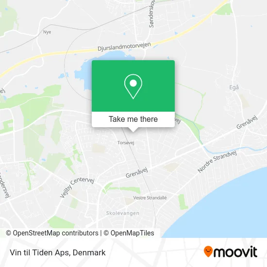 Vin til Tiden Aps map