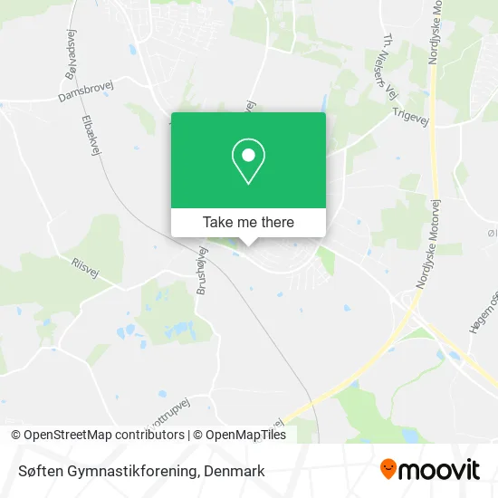 Søften Gymnastikforening map
