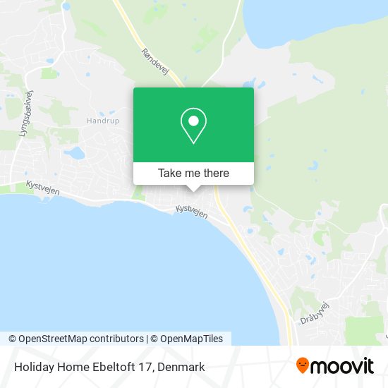 Holiday Home Ebeltoft 17 map
