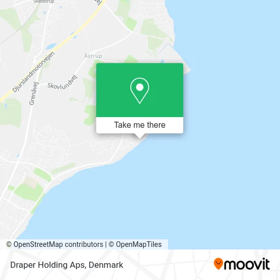 Draper Holding Aps map