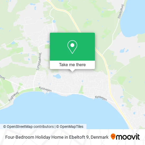 Four-Bedroom Holiday Home in Ebeltoft 9 map