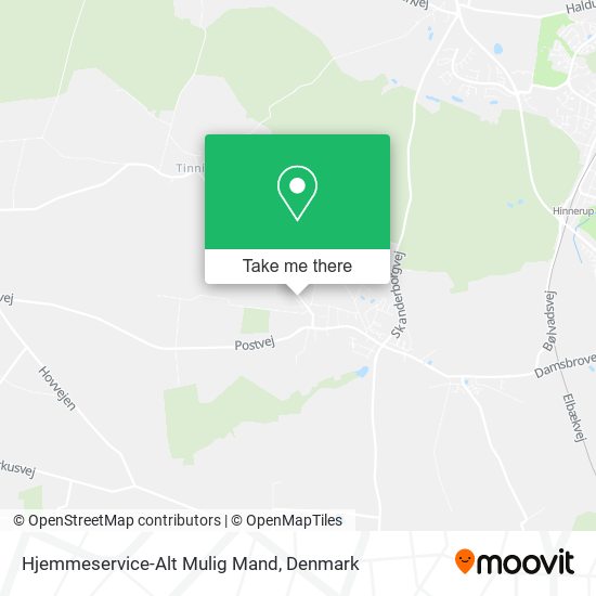 Hjemmeservice-Alt Mulig Mand map