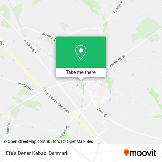 Efe's Døner Kebab map