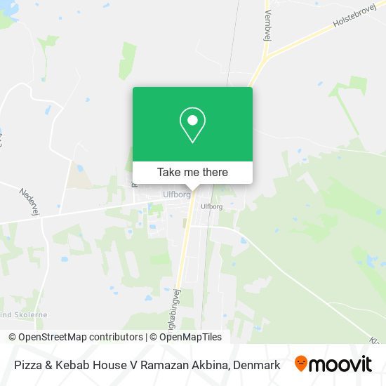 Pizza & Kebab House V Ramazan Akbina map